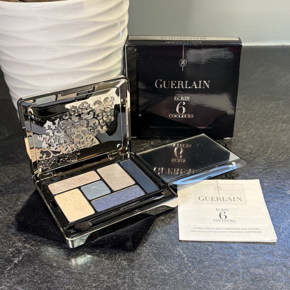 NEW Guerlain Ecrin 6 Eyeshadow Palette BEAUGRENELLE Discontinued VHTF
